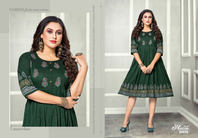 Mayra Maaza 6 Ethnic Wear Wholesale Anarkali Kurti Catalog
